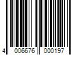 Barcode Image for UPC code 4006676000197