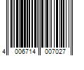 Barcode Image for UPC code 4006714007027