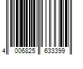 Barcode Image for UPC code 4006825633399