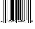 Barcode Image for UPC code 400689442656