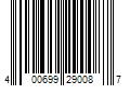 Barcode Image for UPC code 400699290087