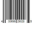 Barcode Image for UPC code 400699290285