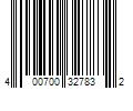 Barcode Image for UPC code 400700327832