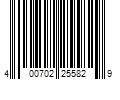 Barcode Image for UPC code 400702255829