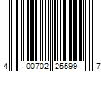 Barcode Image for UPC code 400702255997