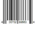 Barcode Image for UPC code 400702886634