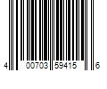 Barcode Image for UPC code 400703594156