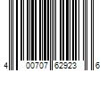 Barcode Image for UPC code 400707629236