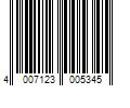 Barcode Image for UPC code 4007123005345