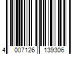 Barcode Image for UPC code 4007126139306