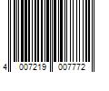 Barcode Image for UPC code 4007219007772