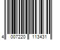 Barcode Image for UPC code 4007220113431