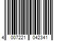 Barcode Image for UPC code 4007221042341