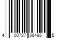 Barcode Image for UPC code 400727384955