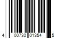 Barcode Image for UPC code 400730013545