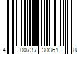 Barcode Image for UPC code 400737303618