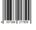 Barcode Image for UPC code 4007386217509