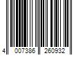 Barcode Image for UPC code 4007386260932