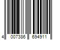 Barcode Image for UPC code 4007386694911