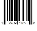 Barcode Image for UPC code 400742419779