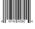 Barcode Image for UPC code 400742428924