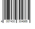 Barcode Image for UPC code 4007430304865