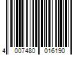 Barcode Image for UPC code 4007480016190