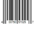 Barcode Image for UPC code 400750570257