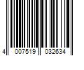 Barcode Image for UPC code 4007519032634