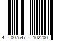 Barcode Image for UPC code 4007547102200