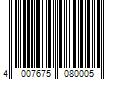 Barcode Image for UPC code 4007675080005