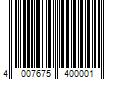 Barcode Image for UPC code 4007675400001