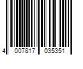 Barcode Image for UPC code 4007817035351