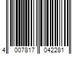 Barcode Image for UPC code 4007817042281