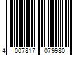 Barcode Image for UPC code 4007817079980