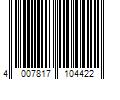 Barcode Image for UPC code 4007817104422