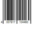 Barcode Image for UPC code 4007817104460