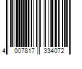 Barcode Image for UPC code 4007817334072