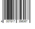 Barcode Image for UPC code 4007817356067