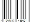 Barcode Image for UPC code 4007817435021