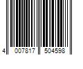 Barcode Image for UPC code 4007817504598