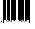 Barcode Image for UPC code 4007817551028