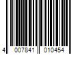 Barcode Image for UPC code 4007841010454