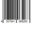 Barcode Image for UPC code 4007841065263