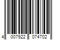 Barcode Image for UPC code 4007922074702