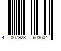 Barcode Image for UPC code 4007923603604