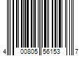 Barcode Image for UPC code 400805561537