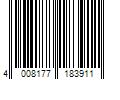 Barcode Image for UPC code 4008177183911