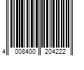 Barcode Image for UPC code 4008400204222