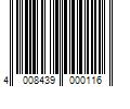 Barcode Image for UPC code 4008439000116